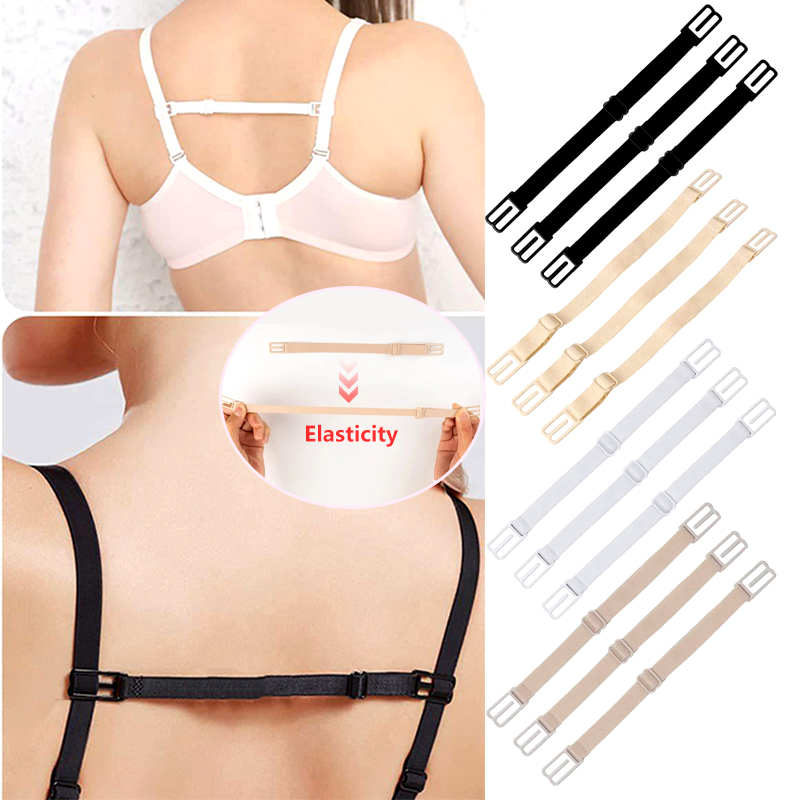 Nursing Bra Clip - 3 Stück BH-Trägerclips, unsichtbare, rutschfeste BH-Trägerhalter
