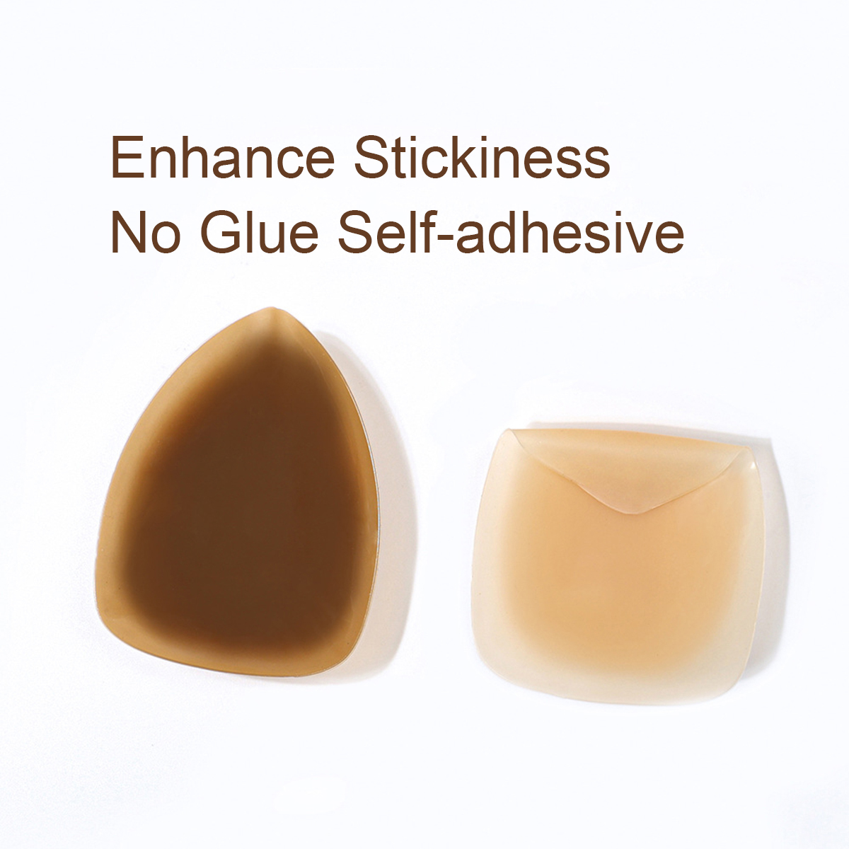 Push Up Bra Silicone - Wiederverwendbare, kein Kleber, dreieckig, zum Anheben