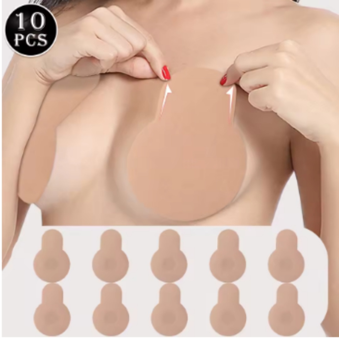 Push Up Bra Silicone - Damen Push-Up-BHs Selbstklebender Silikon-BH Ohne Träger