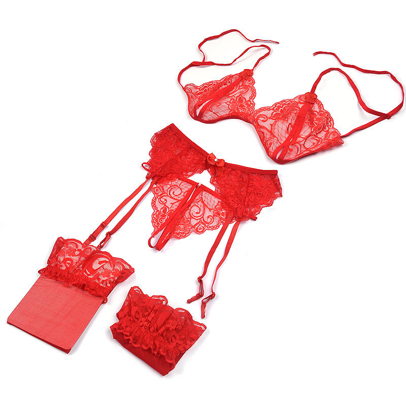 1 Set Damen-Dessous aus Spitze – Sheer Mesh Bra Bewertung und Preis