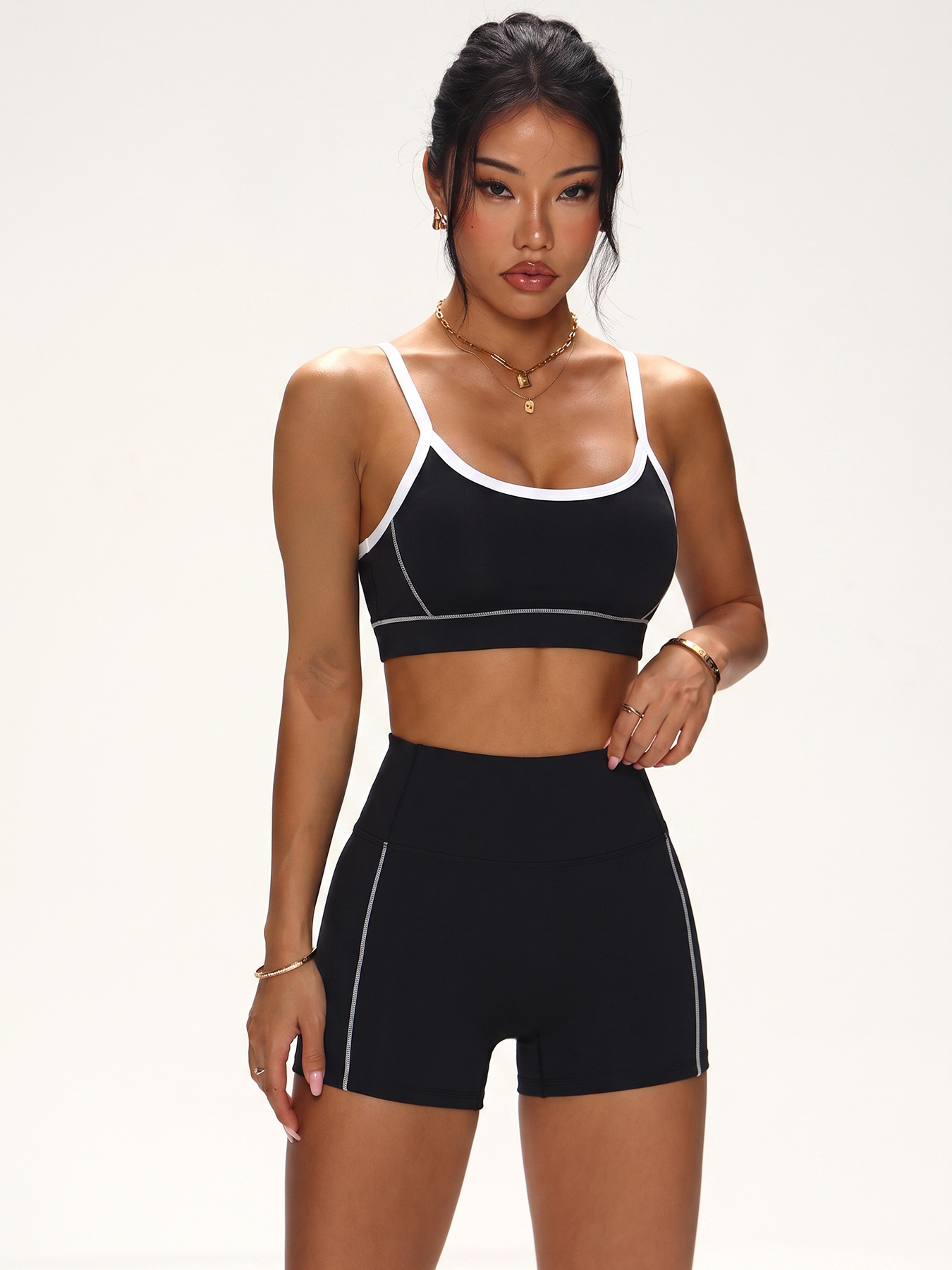 Kontrastbesetztes Nahtloses Wo – Plunge Bra Push Up Bewertung und Preis
