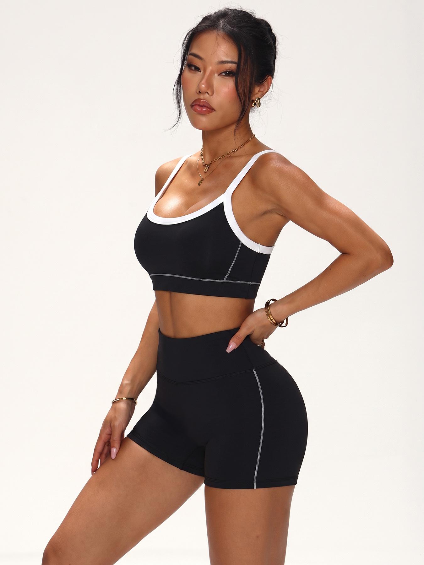 Kontrastbesetztes Nahtloses Wo – Plunge Bra Push Up Bewertung und Preis