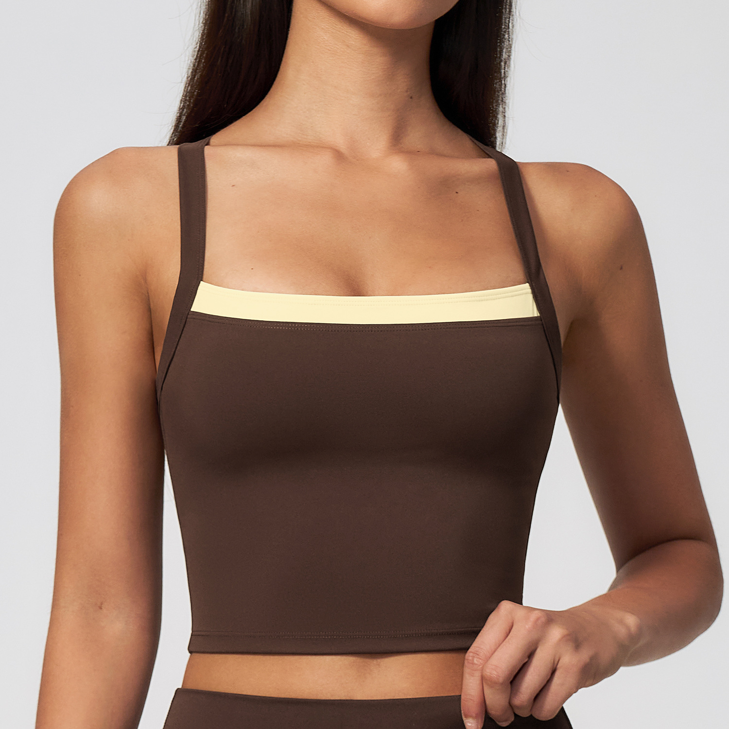 Damen Criss-Cross-Rücken Yoga  – Plunge Bra Push Up Bewertung und Preis