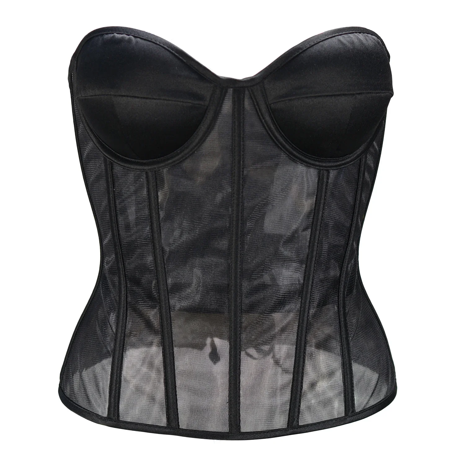 Bauchkorsett, doppellagig, tra – Sheer Mesh Bra Bewertung und Preis